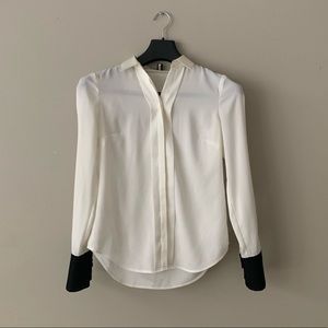 Ann Taylor White Blouse